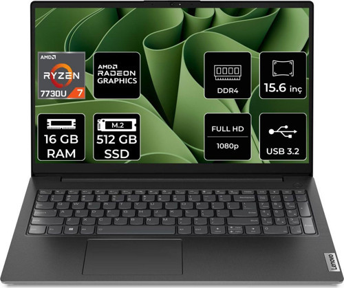 V15 G4 Amd Ryzen 7 7730U 16Gb 512Gb Ssd Freedos 15.6" Fhd 82Yy001Mtr Dizüstü Bilgisayar