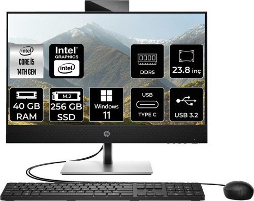Proone 440 G9 İ5 14500T 40Gb 256Gb Ssd 23.8" Fhd W11H All In One Bilgisayar & Per4 Bellek