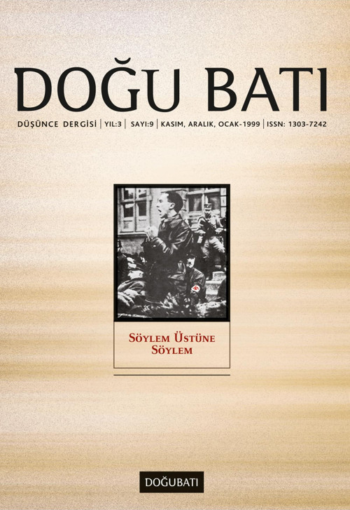 Doğu Batı Sayı 09: Söylem Üstüne Söylem