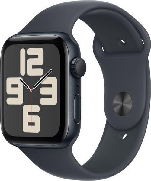 Watch SE GPS 40mm Gece Yarısı Alüminyum Kasa + Gece Yarısı Spor Kordon - S/M (Apple Türkiye Garantili )