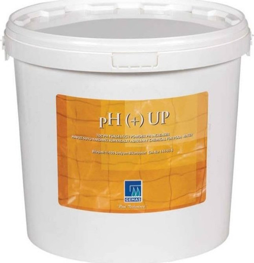 Gemaş 4 Kg pH (+) UP” Toz pH Yükseltici (%100 Sodyum Bikarbonat)-PH (+) Reducer-ToptancıyızBiz
