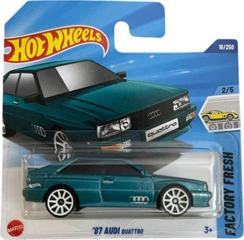 '87 Audi Quattro - Turkuaz (1/64)