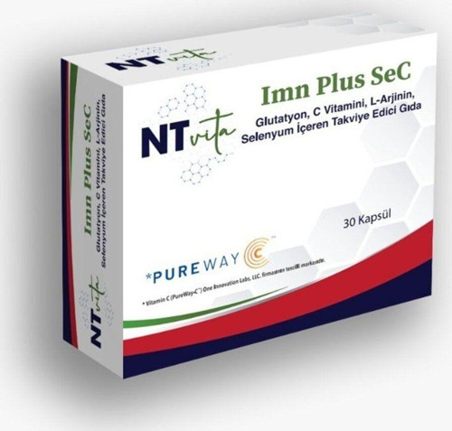 Imn Plus Sec Glutatyon, C Vitamini, L Arjinine Ve Selenyum Içerikli 30 Kapsül