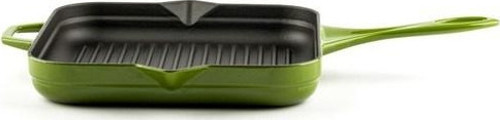 Hskgtv 2828 Kare Grill Döküm Tava 28X28 cm Yardımcı Kulplu