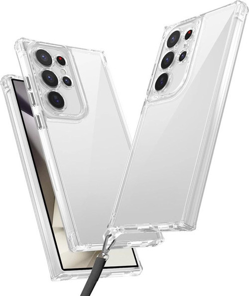 Galaxy S25 Ultra Kılıf Airbagli Takılabilir Askı Aparatlı Zore Snap Silikon Kapak