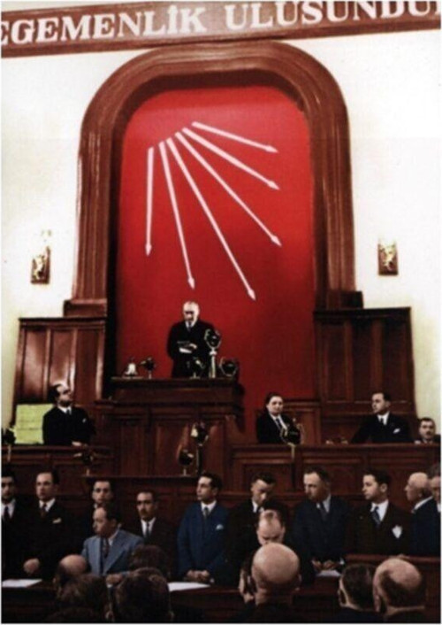 Mustafa Kemal Atatürk Kanvas Tablo Atge-063-F