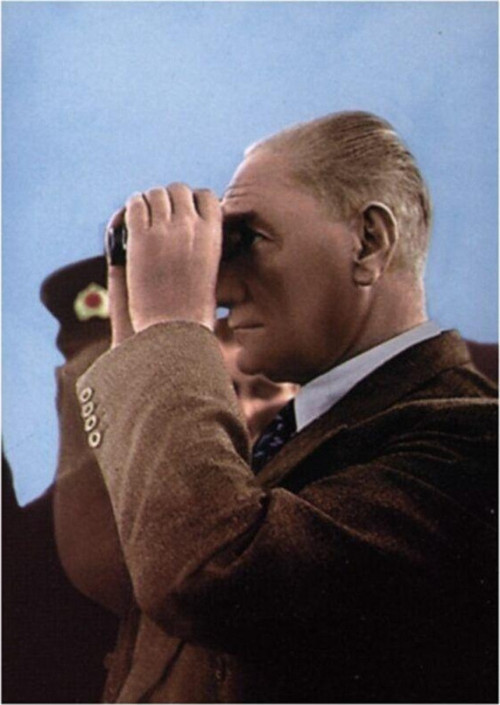 Mustafa Kemal Atatürk Kanvas Tablo Atge-070-F