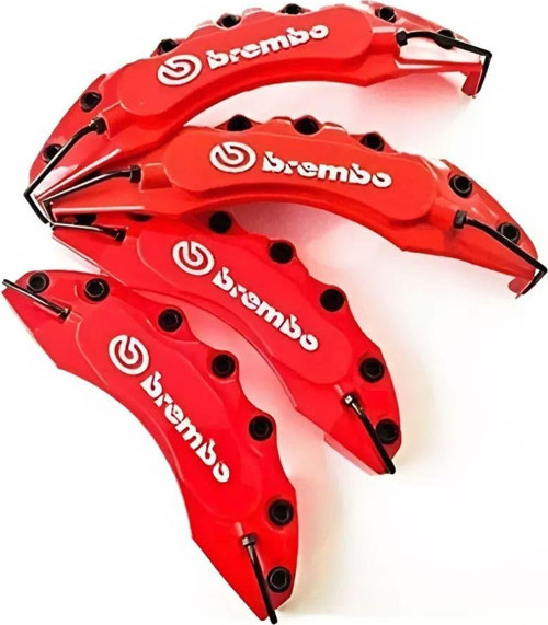 Honda City Uyumlu Brembo Kırmızı Kaliper Kapağı 4 Parça Ön Arka Set