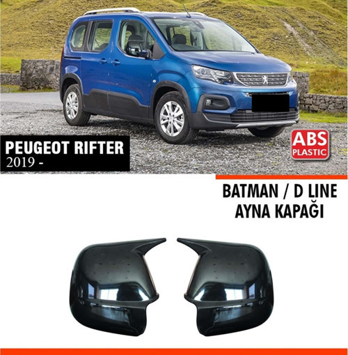 Rifter Batman Ayna Kapağı Piano Black / 2019 Sonrası