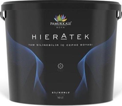 HieraTek İpek Mat Silikonlu Tam Silinebilir İç Cephe Boyası 2.5 Lt Kır