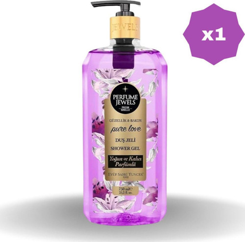 Pure Love Duş Jeli Pet Şişe 750 Ml - (1 Adet)