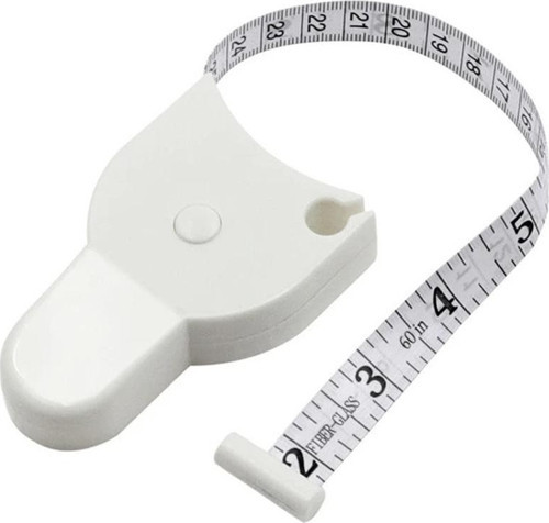 Fitness İçin Pratik Vücut Ölçüm Cetveli Mezurası Baş Gövde Ölçüm Mezura