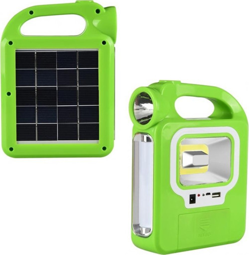 HB-6399B Solar Güneş Enerjili Powerbank Özellikli Kamp Aydınlatması Çalışma Lambası Işıldak Fener