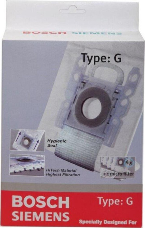 Bosch Siemens Typ D E F H G Toz Torbası 4 Adet +Micro Filtre