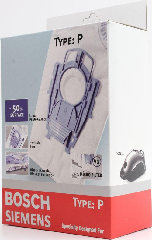 BSG 82214 Elektrikli Süpürge Toz Torbası 4 Adet