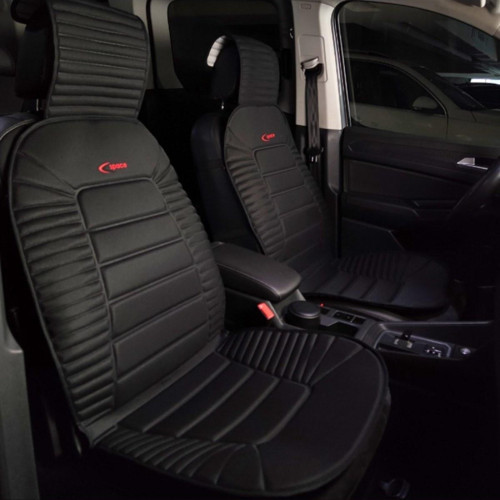 Chery Tiggo Lüx Oto Koltuk Minderi Ön 2'li Set Bumerang Serisi SİYAH