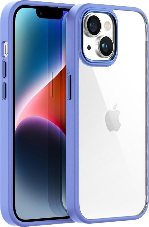 İphone 14 New Air Bumper Kılıf Lila