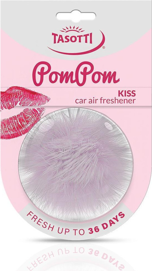 Pom Pom (Kiss) Odunsu-Çiçeksi Esanslý Ayna Altý Asma Koku