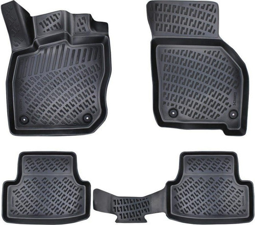 Rizline Volkswagen Uyumlu Golf 8 Manuel Vites 3D Havuzlu Paspas