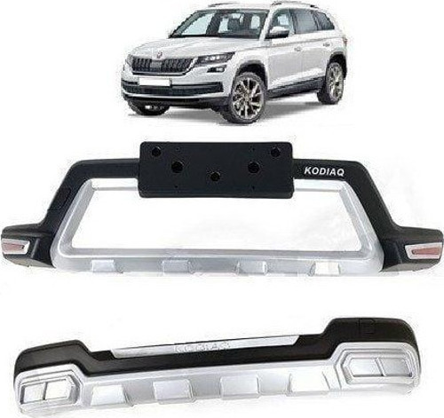 Skoda Kodiaq Uyumlu -2017 Ön Arka Tampon Koruyucu Koruma Difüzör