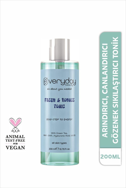 Arındırıcı Ve Ferahlatıcı Tonik 200Ml Gözenek Sıkılaştırıcı Canlandırıcı (Aha Bha)