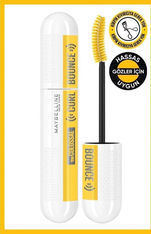 Siyah Bonus Maskara - Colossal Curl Bounce Mascara