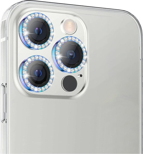 Buff İphone 14 Pro / 14 Pro Max Diamond Lens Koruyucu Renkli