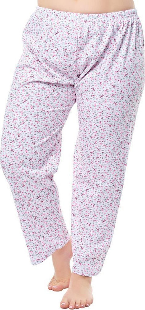 3 Adet Seher Yıldızı Desenli Bayan Uzun Anne Pijama Altı 020