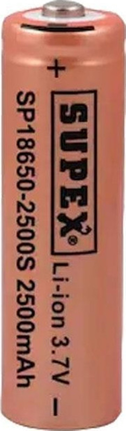18650 – 2500S 3.7V 2500 Mah Başlı Li-Ion Pil