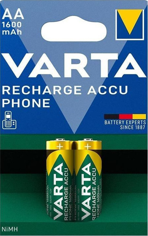 T399 1.2V 1600 mAh Şarjlı AA Kalem Pil (2'li Paket)