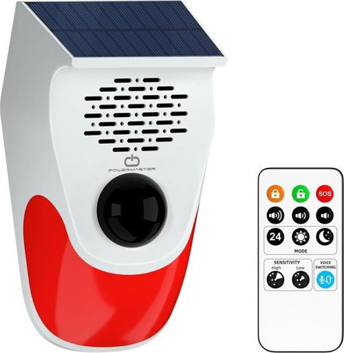 PM-26240 Solar Sesli Işıklı Alarm Sistemi