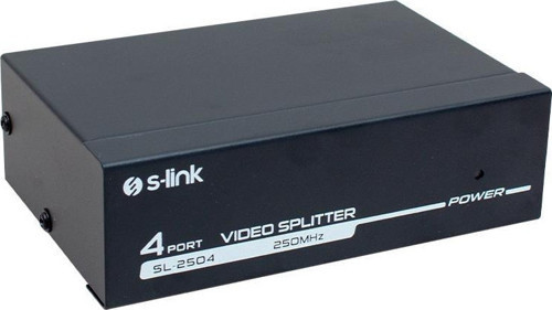 SL-2504 4 PORT 250 Mhz Monitör Çoklayıcı Vga Splitter Dağıtıcı