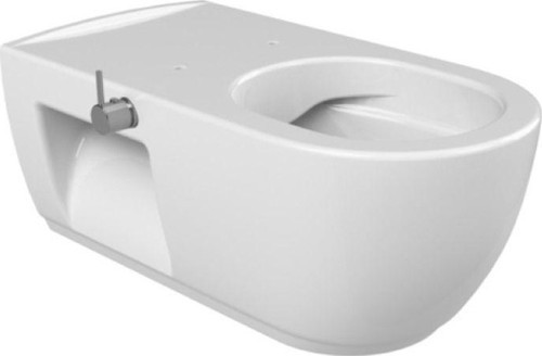 City Engelli Rimless Entegre Ara Musluklu Asma Klozet