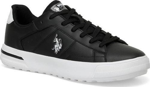 U.S.POLO ASSN MANGO 4FX SİYAH BEYAZ CASUAL ANATOMİK SPOR AYAKKABISI