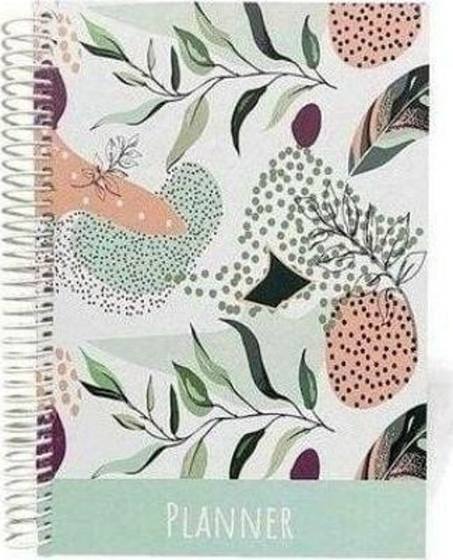 17x24 Cm Sert Kapak Spiralli Tarihsiz Ajanda 4 Renk Baskılı Ajt01