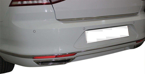 Volkswagen Passat Uyumlu 45420 Arka Tampon Alt Çıtası 3 Parça Krom 2019 Ve Sonrası