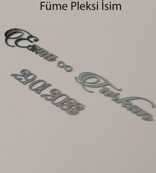 Çerçeveler Için Füme Pleksi Isimlik Ve Tarih! Parlak Pleksi Isimlik Ve Tarihlikler!