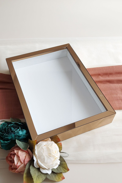 25X35 Cm Derin Anı Çerçevesi! Yeni Moda Gül Kutuları! Nişan Çiçeği Tasarımı!