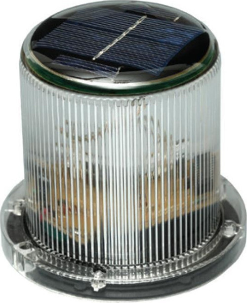 Solar Panelli Tepe Lambası Led Yeşil
