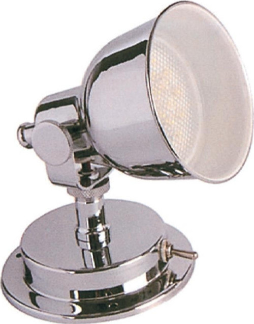 Başucu Lambası Krom 12 V Led Beyaz