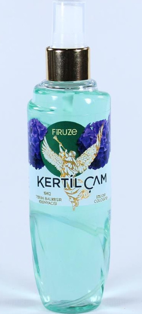 1962 Tarihi Balıkesir Kolonyacısı Firuze Kolonyası Sprey 150 ml Eau De Cologne