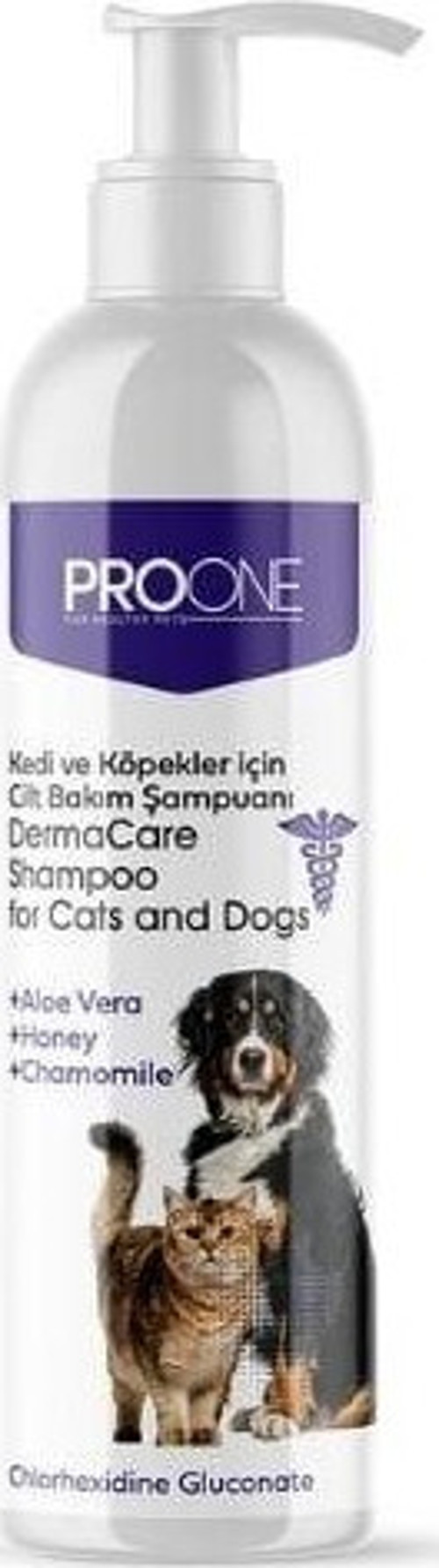 ProOne Kedi ve Köpekler için Derma Cilt Bakım Şampuanı 250 Ml