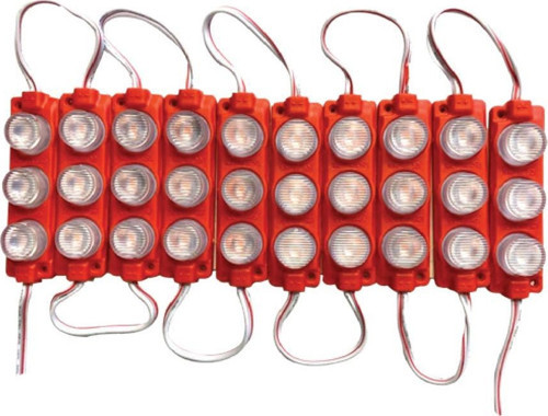 Parmak Led Kırmızı 10'Lu 12 V