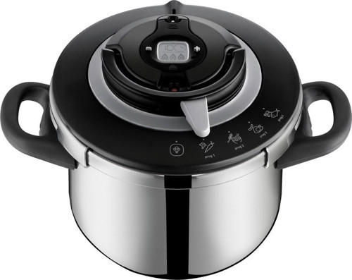 P4550731 Clipso+ Chef 4 Pişirme Programlı 6 Litre Düdüklü Tencere - 1510002662