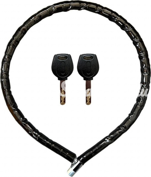 Yuma Ym752 Motorsiklet Kilidi Anahtarlı Körüklü Siyah ( Boy : 120cmçap : 22mm )