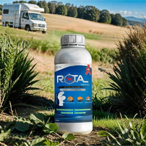 Car Fil Mavi Güç Karavan & Tekne Portatif Tuvalet Katı Atık Parçalayıcı Ve Koku Giderici-1000Ml