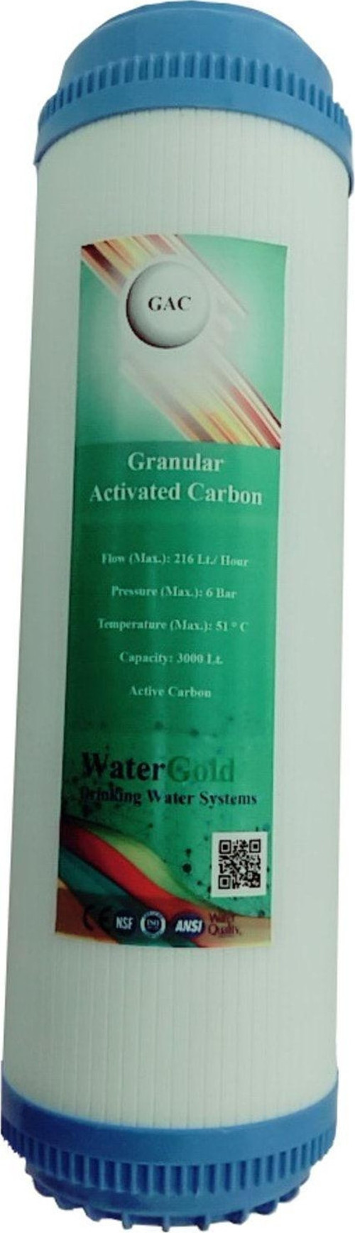 Su Arıtma Cihazı Granül Aktif Karbon Filtre 10" Inç