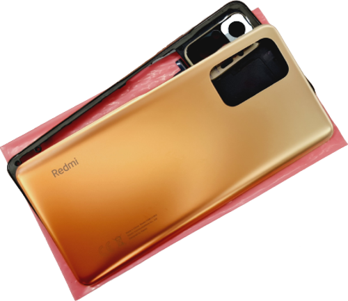 Xiaomi Redmi Note 10 Pro (4G) KASA Arka Pil Batarya Kapağı GOLD