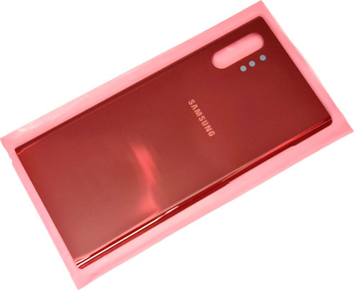 Samsung Galaxy NOTE 10 PLUS Arka Kapak (CAM) KIRMIZI