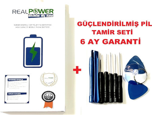 İphone 6 Batarya Pil (realpower Güçlendirilmiş Batarya)